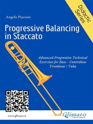 cover image of Progressive balancing in staccato for bass trombone
